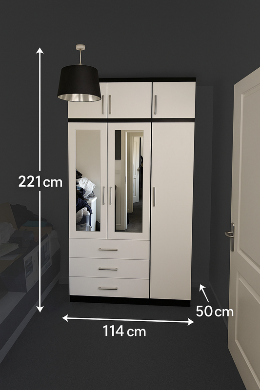 𝐒𝐭𝐲𝐥𝐢𝐬𝐡 & 𝐑𝐨𝐨𝐦𝐲 𝟑 𝐃𝐨𝐨𝐫 𝐖𝐚𝐫𝐝𝐫𝐨𝐛𝐞 | 𝐅𝐮𝐥𝐥𝐲 𝐀𝐬𝐬𝐞𝐦𝐛𝐥𝐞𝐝 & 𝐃𝐞𝐥𝐢𝐯𝐞𝐫𝐞𝐝 𝐅𝐫𝐞𝐞!