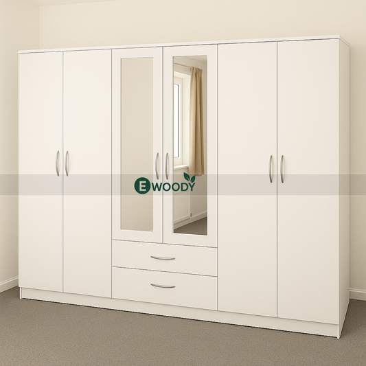 𝐇𝐚𝐭𝐞 𝐅𝐥𝐚𝐭 𝐏𝐚𝐜𝐤𝐬? 𝐎𝐮𝐫 𝟔 𝐃𝐨𝐨𝐫 𝐖𝐚𝐫𝐝𝐫𝐨𝐛𝐞 𝐂𝐨𝐦𝐞𝐬 𝐅𝐮𝐥𝐥𝐲 𝐀𝐬𝐬𝐞𝐦𝐛𝐥𝐞𝐝 & 𝐇𝐚𝐬𝐬𝐥𝐞-𝐅𝐫𝐞𝐞!