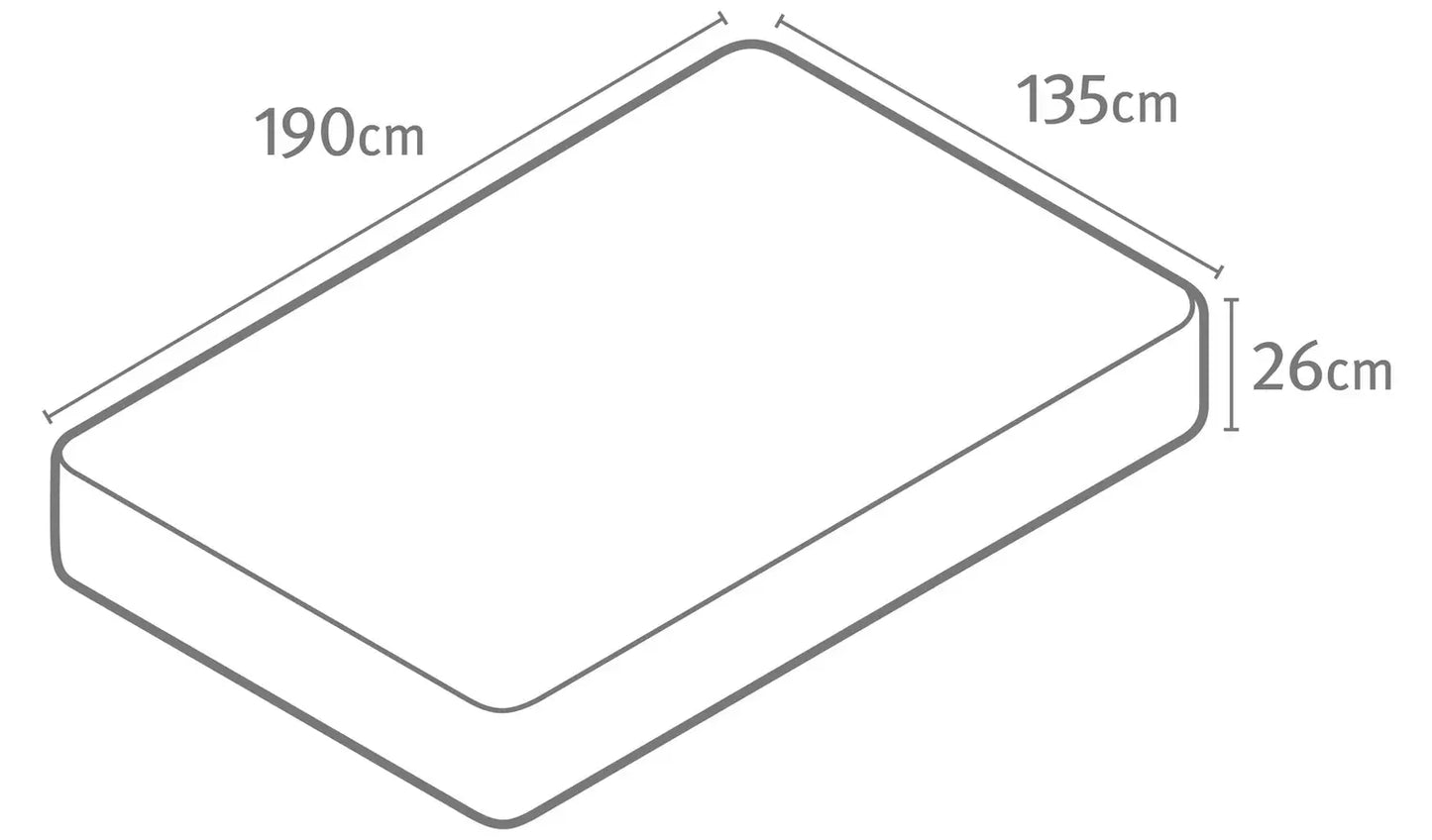 Ultimate Comfort Memory Foam Spring Mattress – Support & Softness Combined