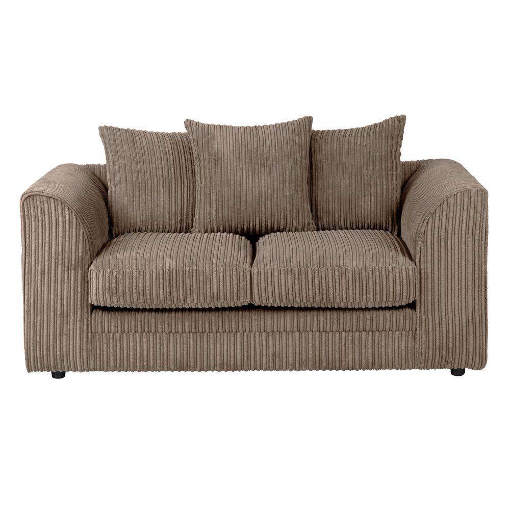 Dylan Luxe Velvet Corner Sofa in Chocolate