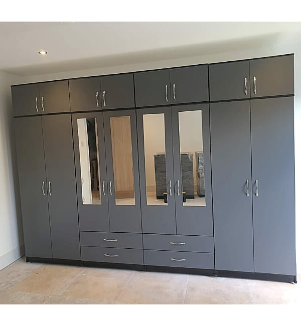 8 door wardrobe