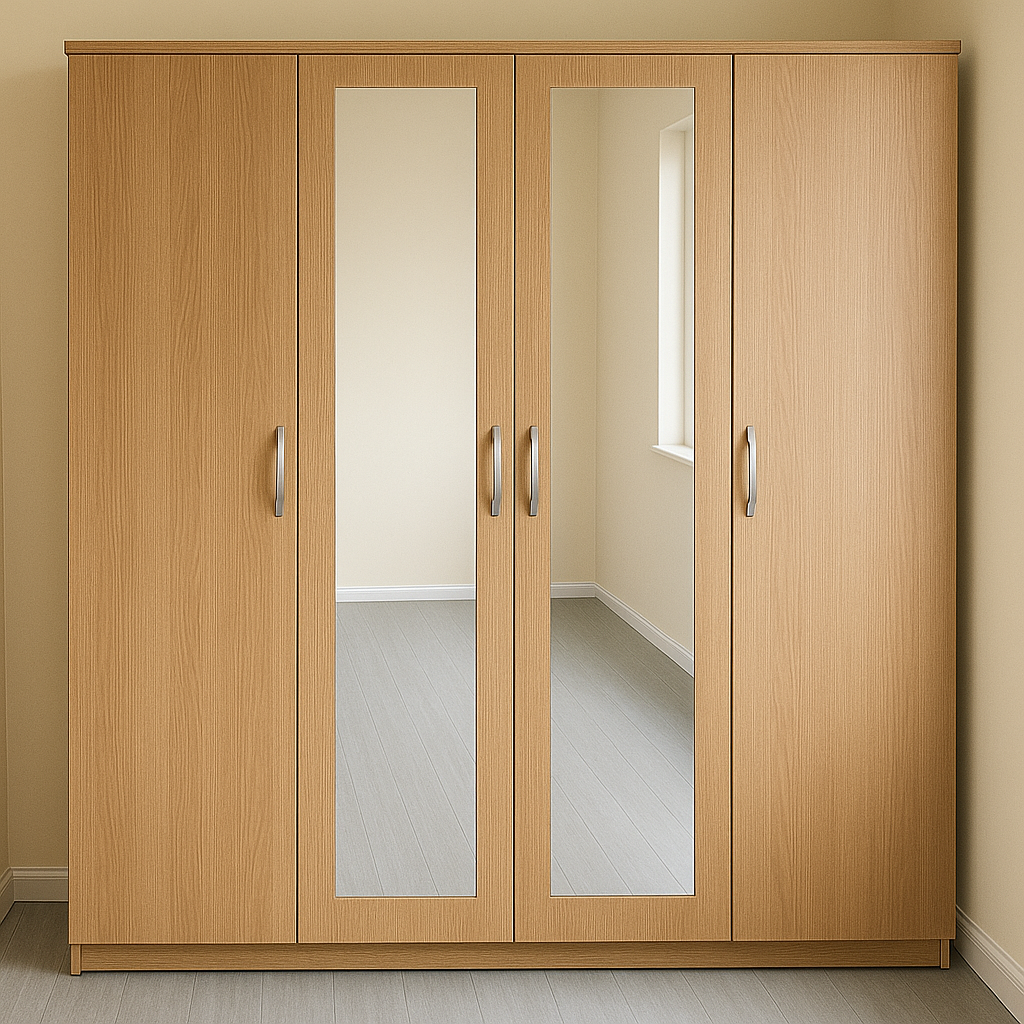 4 door wardrobe