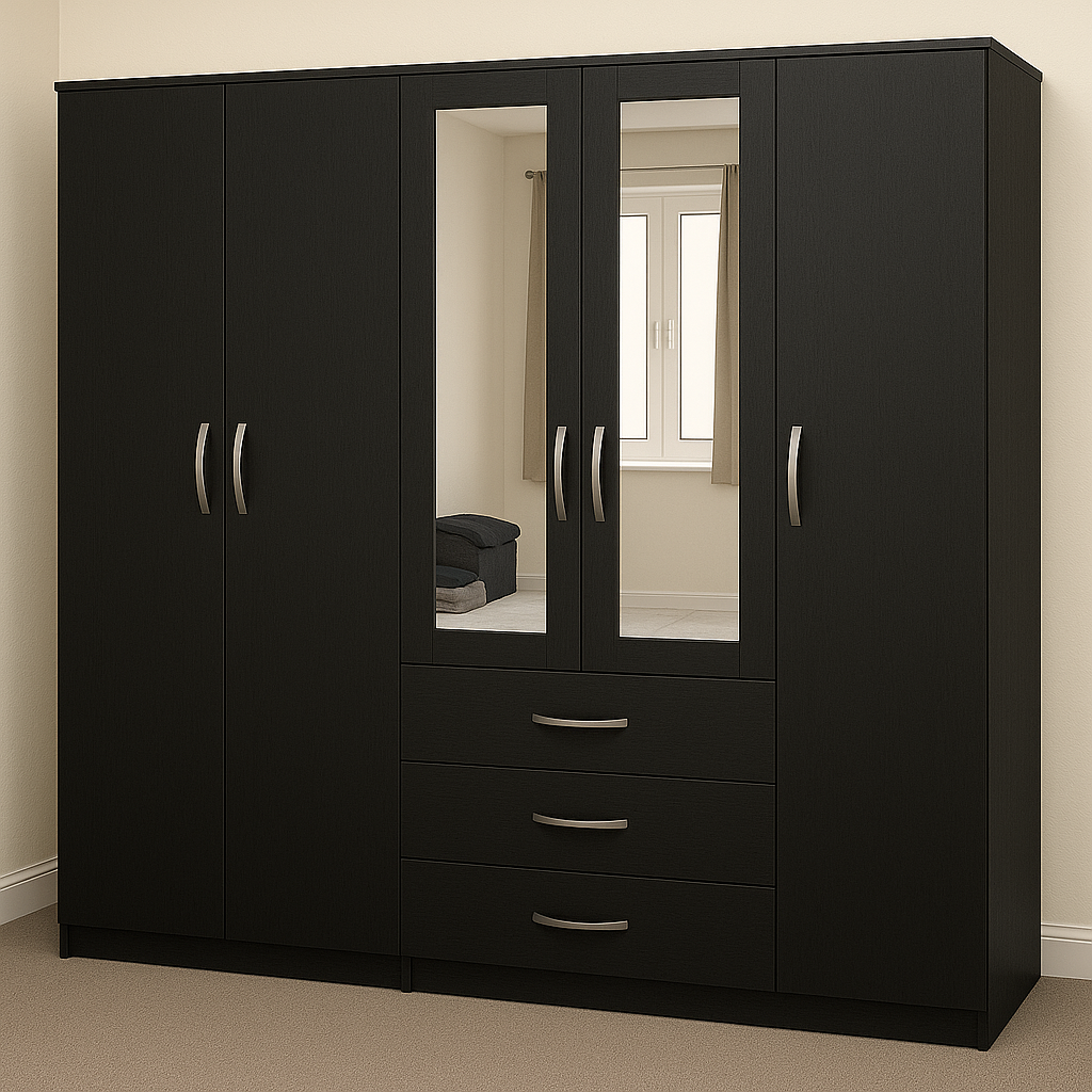 5 Door wardrobe