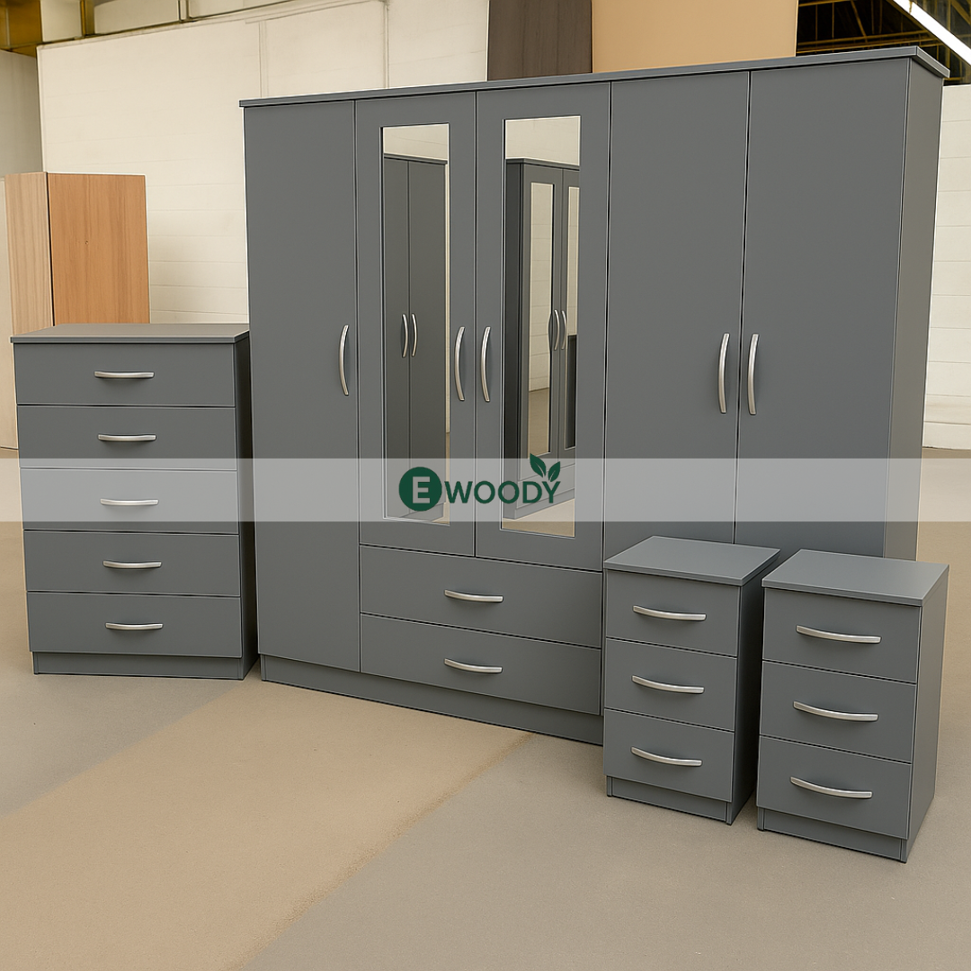 𝐌𝐨𝐝𝐞𝐫𝐧 𝐖𝐚𝐫𝐝𝐫𝐨𝐛𝐞 𝐒𝐞𝐭𝐬 – 𝟑, 𝟒, 𝟓 & 𝟔 𝐃𝐨𝐨𝐫 𝐎𝐩𝐭𝐢𝐨𝐧𝐬 | 𝐁𝐥𝐚𝐜𝐤, 𝐖𝐡𝐢𝐭𝐞, 𝐎𝐚𝐤 & 𝐌𝐨𝐫𝐞!