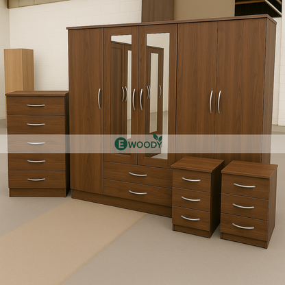 𝐌𝐨𝐝𝐞𝐫𝐧 𝐖𝐚𝐫𝐝𝐫𝐨𝐛𝐞 𝐒𝐞𝐭𝐬 – 𝟑, 𝟒, 𝟓 & 𝟔 𝐃𝐨𝐨𝐫 𝐎𝐩𝐭𝐢𝐨𝐧𝐬 | 𝐁𝐥𝐚𝐜𝐤, 𝐖𝐡𝐢𝐭𝐞, 𝐎𝐚𝐤 & 𝐌𝐨𝐫𝐞!
