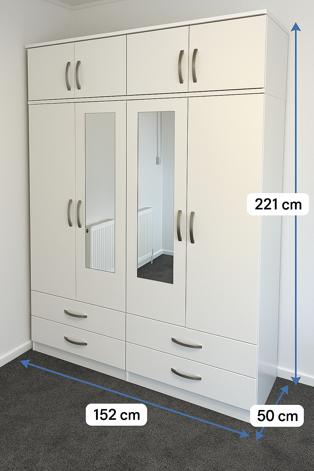 𝐏𝐫𝐞𝐦𝐢𝐮𝐦 𝟒 𝐃𝐨𝐨𝐫 𝐖𝐚𝐫𝐝𝐫𝐨𝐛𝐞 — 𝐀𝐬𝐬𝐞𝐦𝐛𝐥𝐞𝐝 & 𝐃𝐞𝐥𝐢𝐯𝐞𝐫𝐞𝐝 𝐅𝐫𝐞𝐞, 𝐍𝐨 𝐇𝐚𝐬𝐬𝐥𝐞!