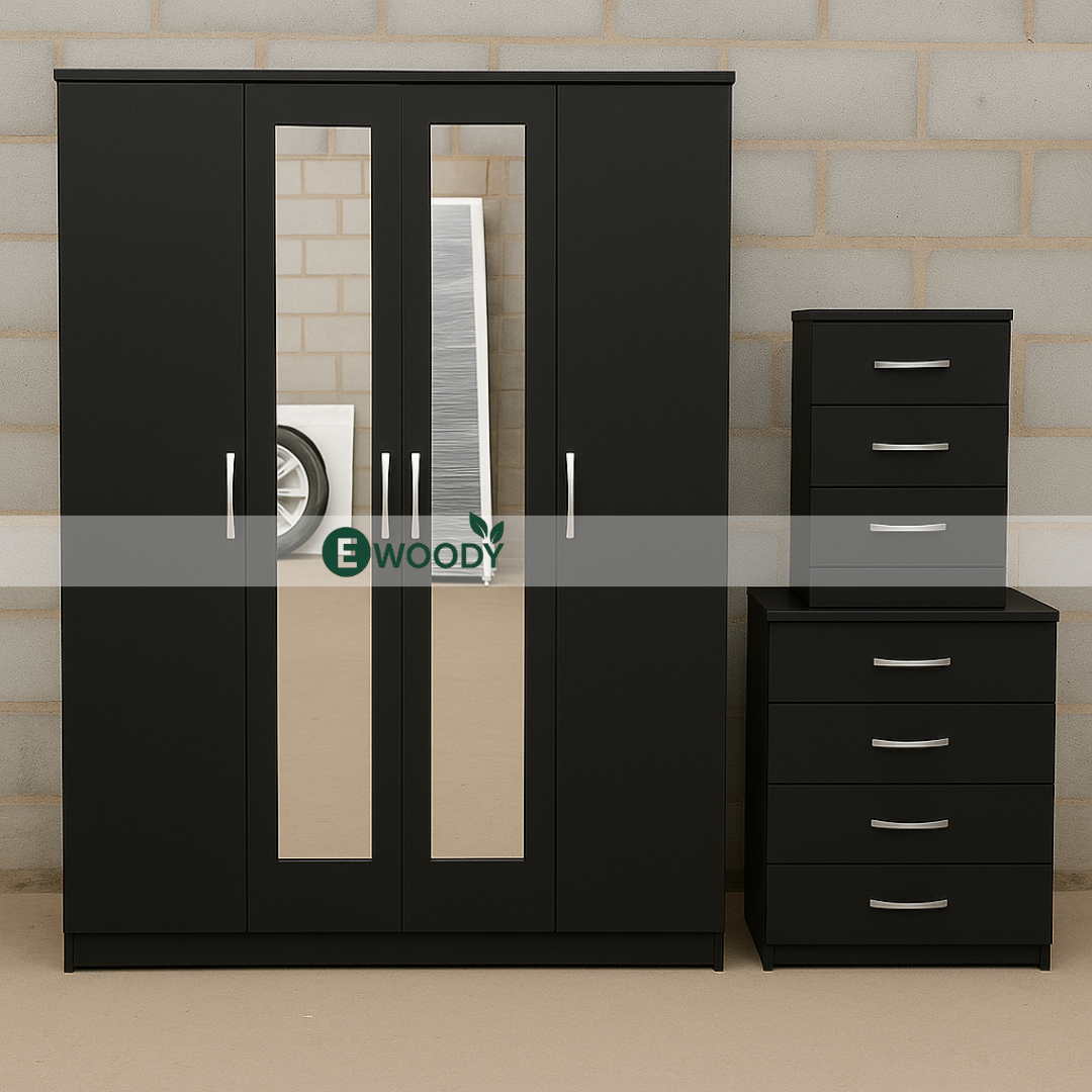 𝐌𝐨𝐝𝐞𝐫𝐧 𝐖𝐚𝐫𝐝𝐫𝐨𝐛𝐞 𝐒𝐞𝐭𝐬 – 𝟑, 𝟒, 𝟓 & 𝟔 𝐃𝐨𝐨𝐫 𝐎𝐩𝐭𝐢𝐨𝐧𝐬 | 𝐁𝐥𝐚𝐜𝐤, 𝐖𝐡𝐢𝐭𝐞, 𝐎𝐚𝐤 & 𝐌𝐨𝐫𝐞!