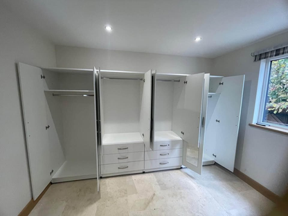 8 door wardrobe