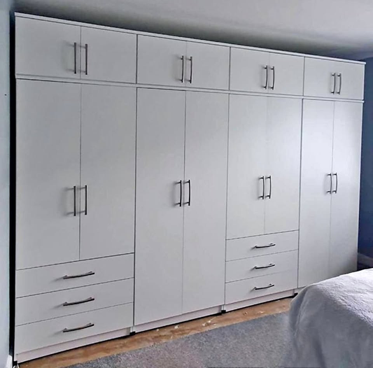 8 door wardrobe